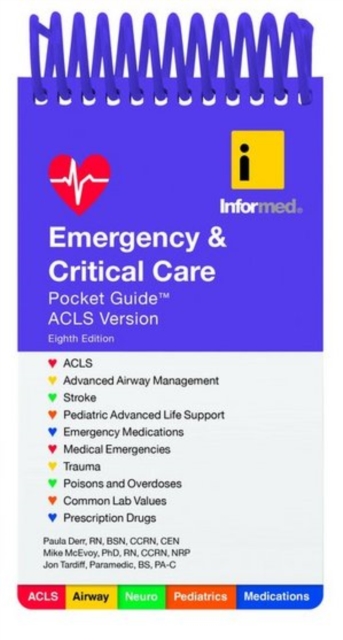 Emergency & Critical Care Pocket Guide, Spiral bound Book