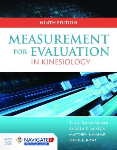 Measurement For Evaluation In Kinesiology, Hardback Book