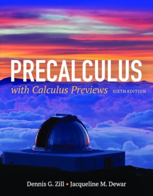 Precalculus With Calculus Previews, Hardback Book