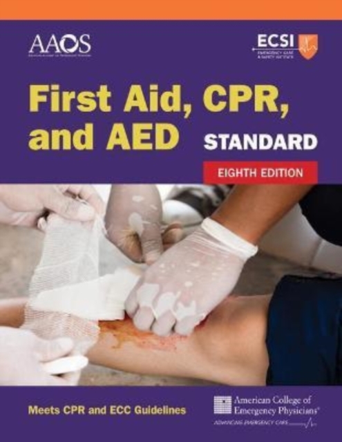 Standard First Aid, CPR, and AED, Paperback / softback Book