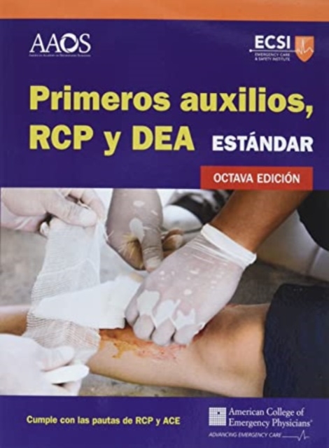 Primeros auxilios, RCP y DAE estandar, Octava edicion, Paperback / softback Book