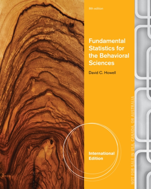 Fundamental Statistics for the Behavioral Sciences, International Edition, Paperback / softback Book