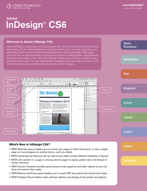 Adobe InDesign CS6 Coursenotes, Cards Book