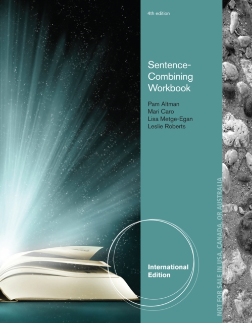 Sentence-Combining Workbook, International Edition, Paperback / softback Book