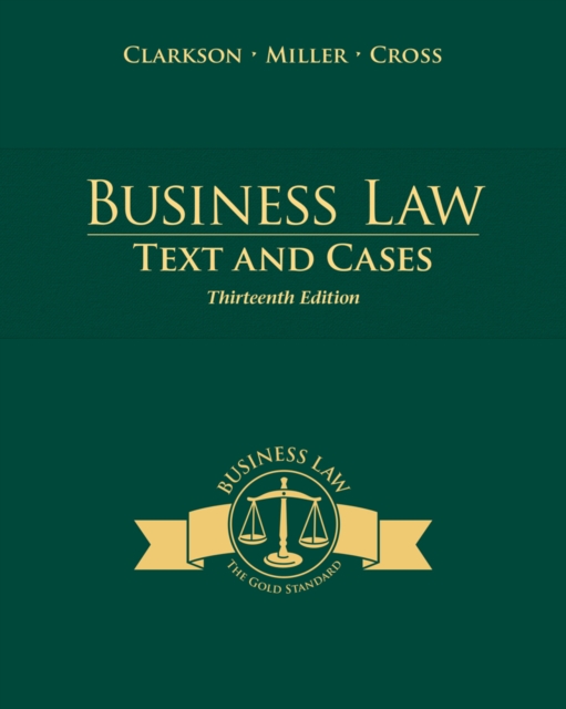 Business Law : Text and Cases, Hardback Book