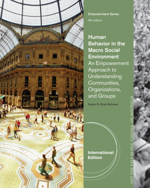 Human Behavior in the Macro Social Environment, International Edition, Paperback / softback Book