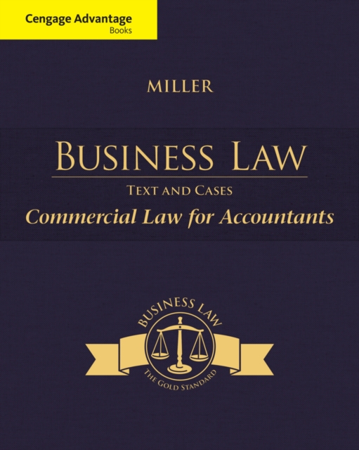 Cengage Advantage Books: Business Law : Text & Cases - Commercial Law for Accountants, Paperback / softback Book