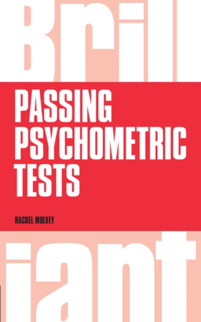 Brilliant Passing Psychometric Tests : Tackling Selection Tests With Confidence, PDF eBook