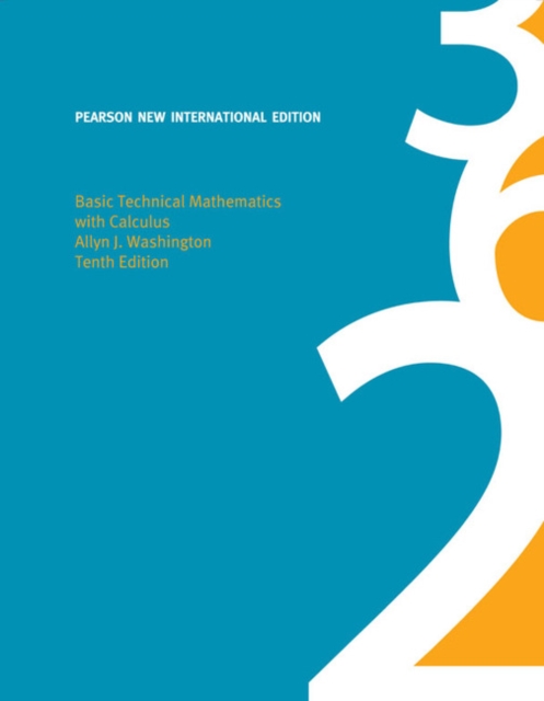 Basic Technical Mathematics with Calculus : Pearson New International Edition, Paperback / softback Book
