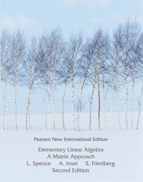 Elementary Linear Algebra : Pearson New International Edition, Paperback / softback Book