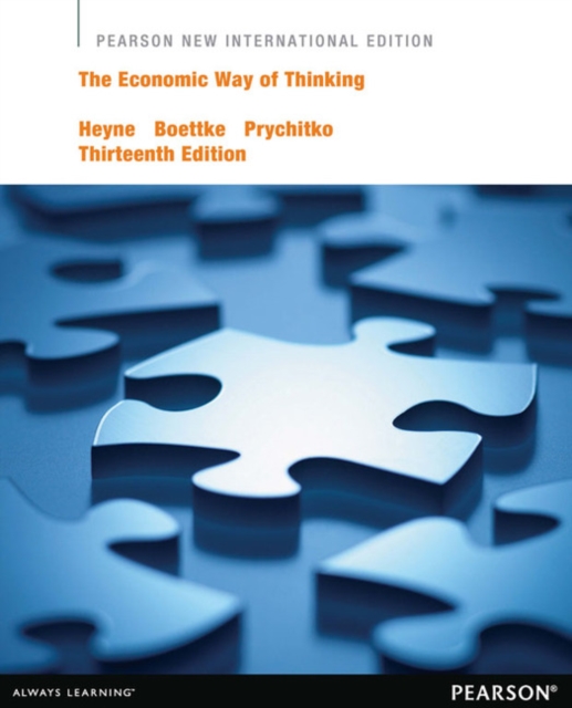 Economic Way of Thinking, The : Pearson New International Edition, Paperback / softback Book