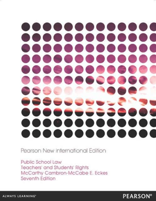 Public School Law : Pearson New International Edition, Paperback / softback Book