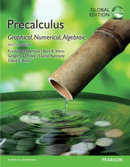 Precalculus: Graphical, Numerical, Algebraic, Global Edition, Paperback / softback Book