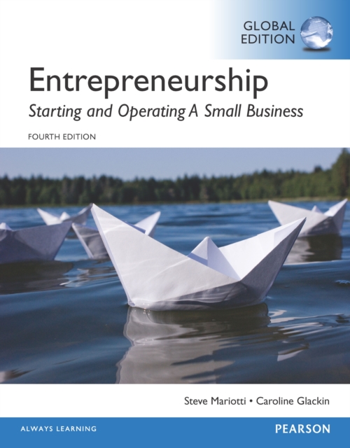 Entrepreneurship: Starting and Operating A Small Business, Global Edition, PDF eBook
