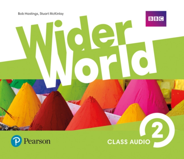 Wider World 2 Class Audio CDs, CD-ROM Book