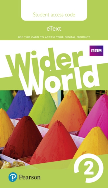 Wider World 2 eBook Students' Access Card, Digital product license key Book