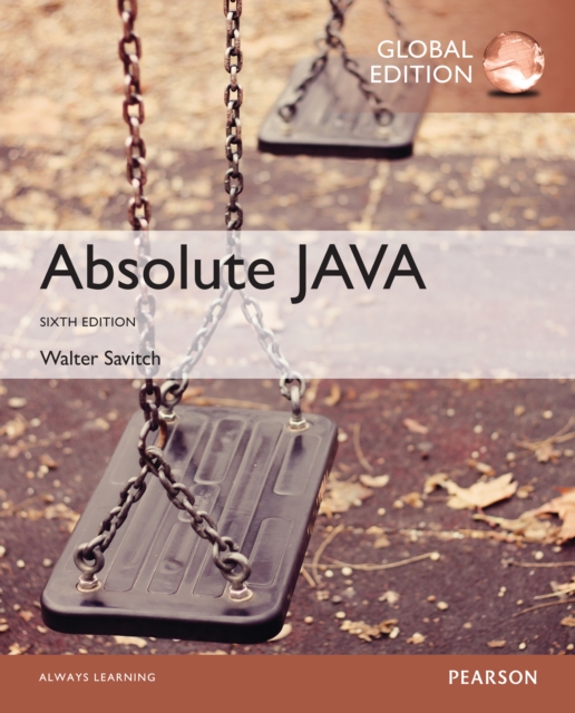 Absolute Java, Global Edition, PDF eBook