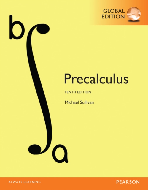 Precalculus + MyLab Mathematics with Pearson eText, Global Edition, Mixed media product Book