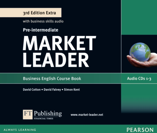 Market Leader 3rd Edition Extra Pre-Intermediate Class Audio CD, CD-ROM Book
