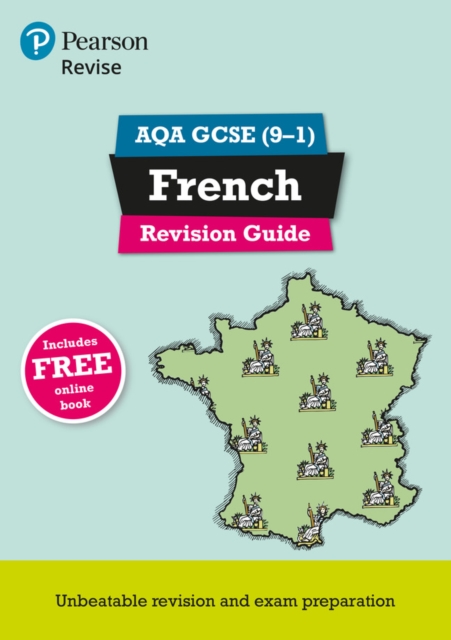 Pearson REVISE AQA GCSE (9-1) French Revision Guide: For 2024 and 2025 assessments and exams - incl. free online edition (Revise AQA GCSE MFL 16), Multiple-component retail product Book
