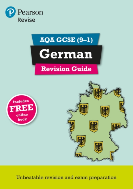 Pearson REVISE AQA GCSE (9-1) German Revision Guide : For 2024 and 2025 assessments and exams - incl. free online edition (Revise AQA GCSE MFL 16), Multiple-component retail product Book