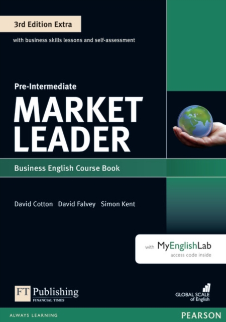 Market Leader 3rd Edition Extra Pre-Intermediate Coursebook with DVD-ROM and MyEnglishLab Pack, Mixed media product Book