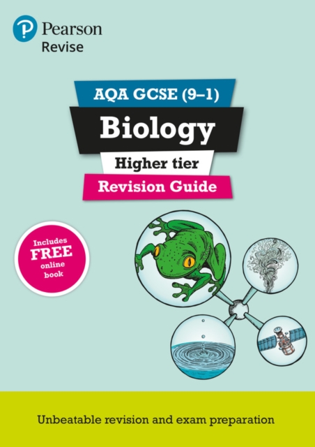 Pearson REVISE AQA GCSE (9-1) Biology Higher Revision Guide: For 2024 and 2025 assessments and exams - incl. free online edition (Revise AQA GCSE Science 16), Multiple-component retail product Book