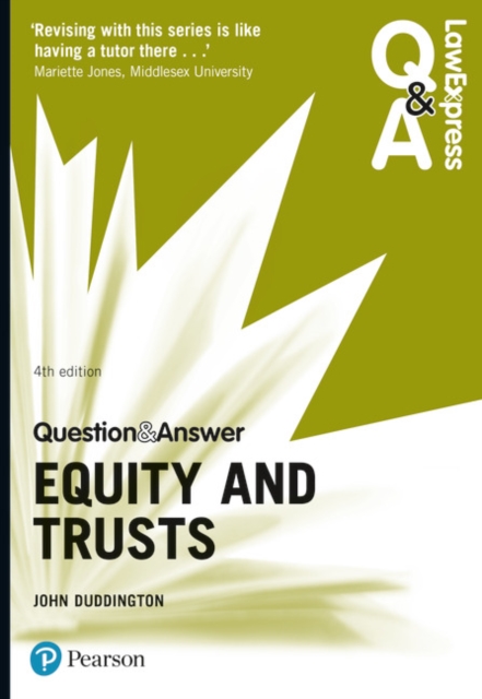 Law Express Question and Answer: Equity and Trusts, Paperback / softback Book