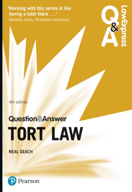 Law Express Question and Answer: Tort Law, Paperback / softback Book