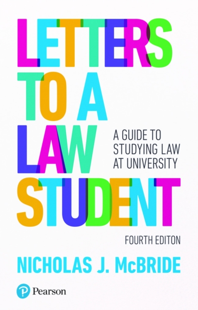Letters to a Law Student : A guide to studying law at university, Paperback / softback Book