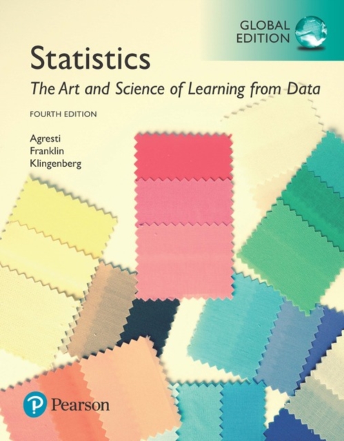 Statistics: The Art and Science of Learning from Data, Global Edition + MyLab Statistics with Pearson eText, Multiple-component retail product Book
