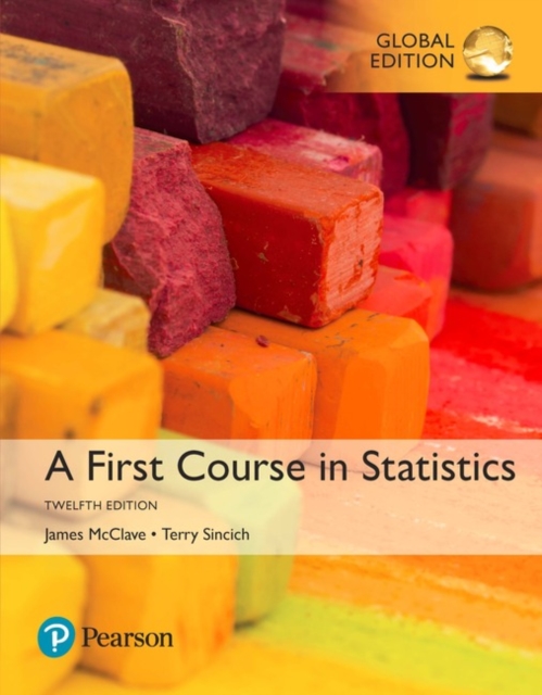 A First Course in Statistics plus MyStatLab with Pearson eText, Global Edition, Mixed media product Book