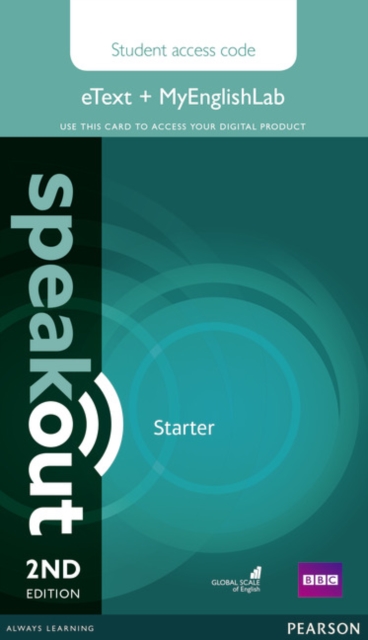 Speakout Starter 2nd Edition eText & MyEnglishLab Access Card, Digital product license key Book