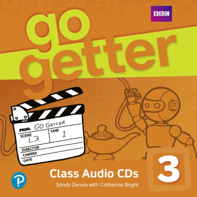 GoGetter 3 Class Audio CDs, CD-ROM Book