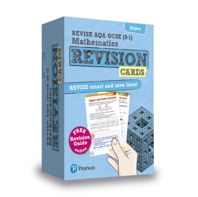Pearson REVISE AQA GCSE Maths Higher Revision Cards (with free online Revision Guide): For 2024 and 2025 assessments and exams (REVISE AQA GCSE Maths 2015), Multiple-component retail product Book