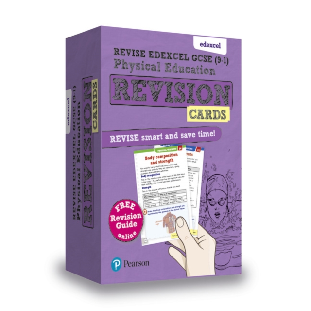Pearson REVISE Edexcel GCSE Physical Education Revision Cards (with free online Revision Guide): For 2024 and 2025 assessments and exams (Revise Edexcel GCSE Physical Education 16), Multiple-component retail product Book