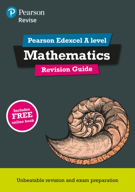 Pearson REVISE Edexcel A level Maths Revision Guide inc online edition - 2023 and 2024 exams, Mixed media product Book