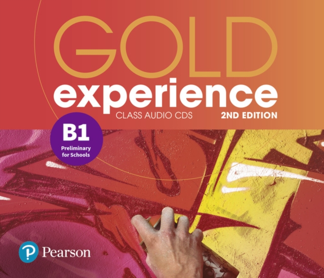 Gold Experience 2nd Edition B1 Class Audio CDs, CD-ROM Book