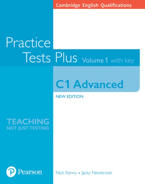 Cambridge English Qualifications: C1 Advanced Practice Tests Plus Volume 1 with key, Paperback / softback Book