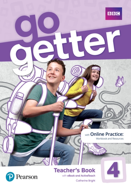 GoGetter 4 Teacher's Book with MyEnglishLab & Online Extra Homework + DVD-ROM Pack, Mixed media product Book