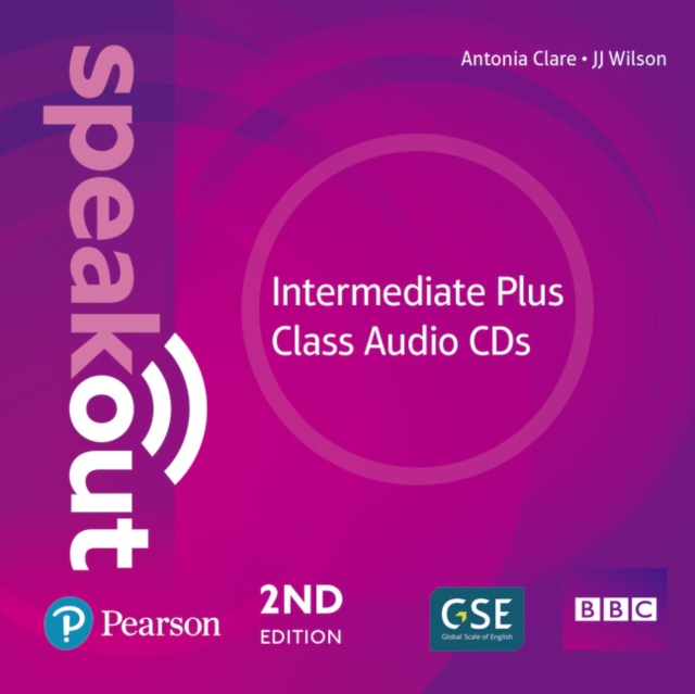 Speakout Intermediate Plus 2nd Edition Class CDs, CD-ROM Book