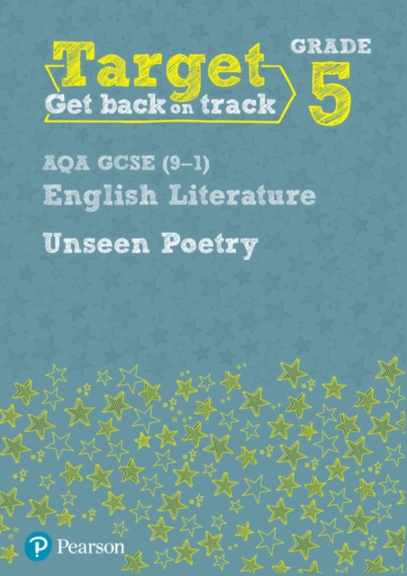 Target Grade 5 Unseen Poetry AQA GCSE (9-1) Eng Lit Workbook, Paperback / softback Book