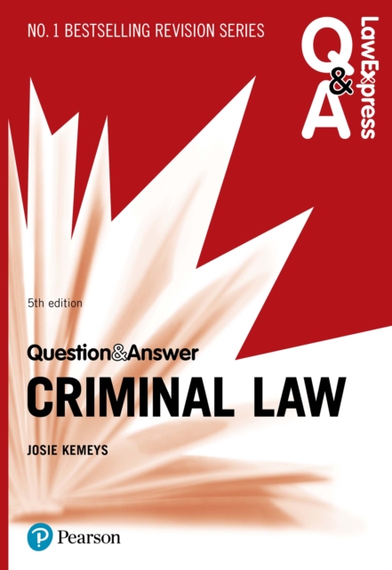 Law Express Question and Answer: Criminal Law, PDF eBook