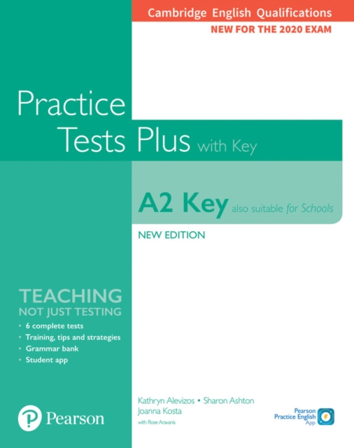 Cambridge English Qualifications: A2 Key (Also suitable for Schools) Practice Tests Plus with key, Paperback / softback Book