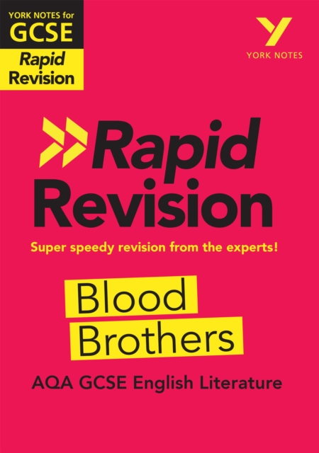 York Notes for AQA GCSE (9-1) Rapid Revision: Blood Brothers eBook Edition, PDF eBook