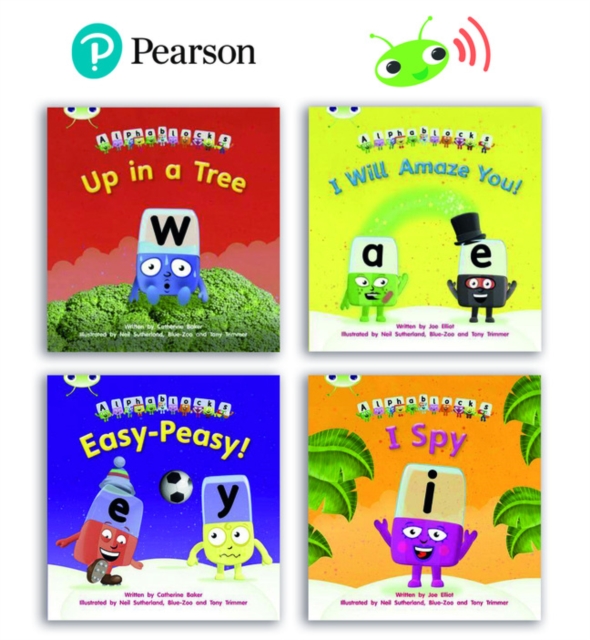 Learn to Read at Home with Alphablocks: Phase 5 - Year 1, term 2 (4 fiction books), Mixed media product Book