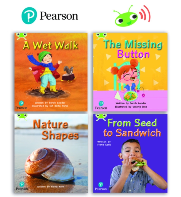 Learn to Read at Home with Bug Club Phonics: Phase 1 - Early Years and Reception (2 fiction and 2 non-fiction books), Mixed media product Book