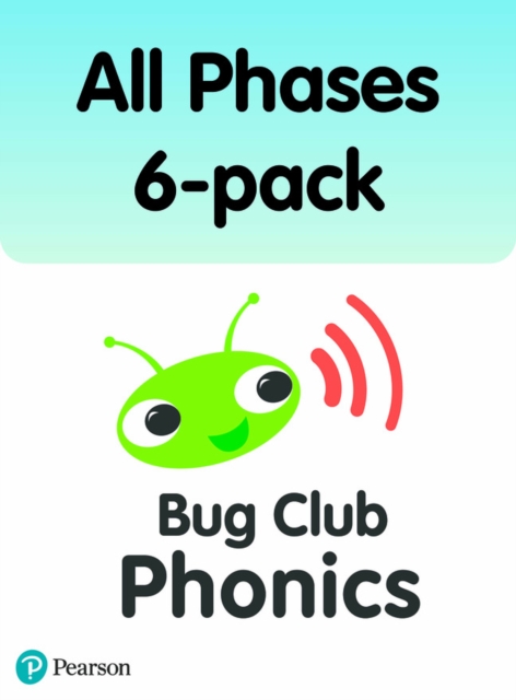 Bug Club Phonics All Phases 6-pack (1080 books), Multiple-component retail product Book