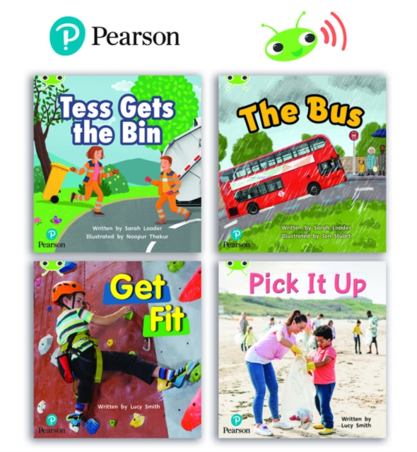 Learn to Read at Home with Bug Club Phonics: Phase 2 - Reception Term 1 (4 non-fiction books) Pack D, Mixed media product Book