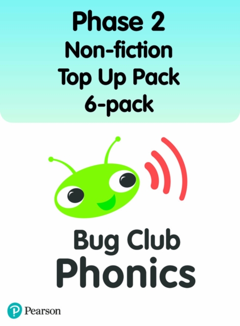 Bug Club Phonics Phase 2 Non-fiction Top Up Pack 6-pack (96 books), Multiple-component retail product Book